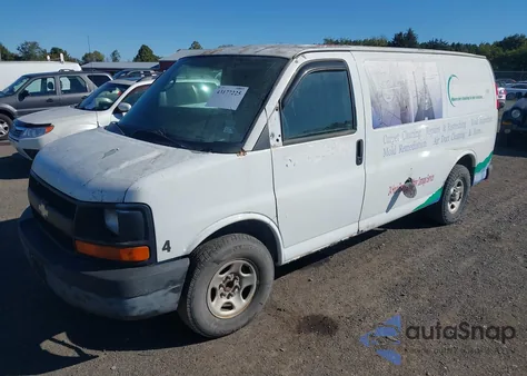 2007 Chevrolet Express Work Van from USA, damaged, VIN 1GCFG15X971160335